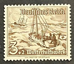 TRAVELSTAMPS: 1937 GERMANY STAMPS SCOTT #B107 3rd REICH MINT NO GUM
