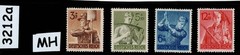 MH stamp set B237-B240 WWII Germany Hitler youth Reich Labor corp #3212a