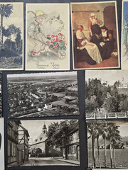 22x Germany Postcards 1940s-50s Post WW2 German Views Stamps Used Lot