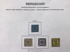 Bergedorf German State 1861-67 3 Issues (See Description)