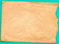 GERMANY OCCUPATION LATVIA 1943s. Cover with 12 Pf stamp, USED PERLUPE 399