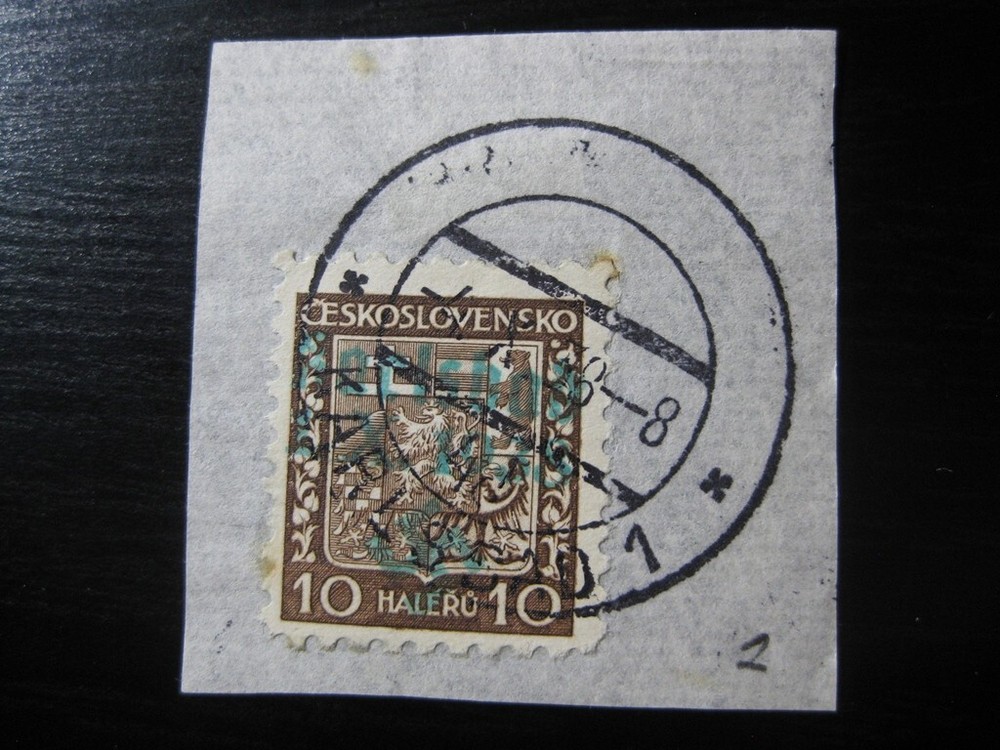 SUDETENLAND KARLSBAD THIRD REICH WWII OCCUPATION Mi. #2 used stamp! CV $48.00