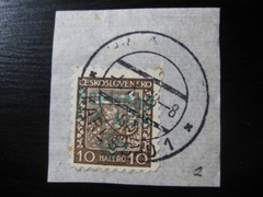 SUDETENLAND KARLSBAD THIRD REICH WWII OCCUPATION Mi. #2 used stamp! CV $48.00