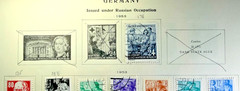 Germany Russian Occ 1953 Scott Catalog Range 135-185 25 Stamps Mx CXL MH