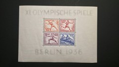 Germany, B91, B92 Olympic games Souvenir Sheets, Mint L Hinged, MLH, CV $75.00