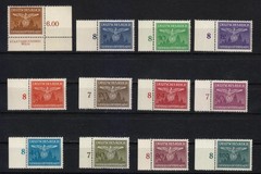 Poland Occupation 1943 MNH Mi 25-36 Sc NO25-NO36 Reich’s Eagle Cracow Castle **