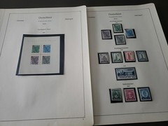Germany Collection French Zone With Saar Used Mh Mnh