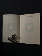 PASSPORT AIABATHION GREECE 96 YRS OLD . WITH POSTMARKS & RARE STAMPS 1930