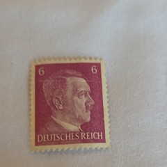 Germany Deutsches Reich 6 Denomination Postage Stamps Purple Red MNH Portrait