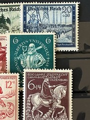 GERMANY – DEUTSCHES REICH – WWII – Collection of MNH Stamps