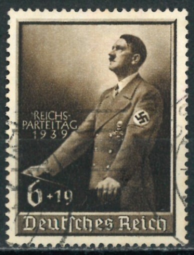 GERMANY DEUTSCHES REICH 1939 Party Rally – Inscription „REICHS-PARTEITAG 1939“