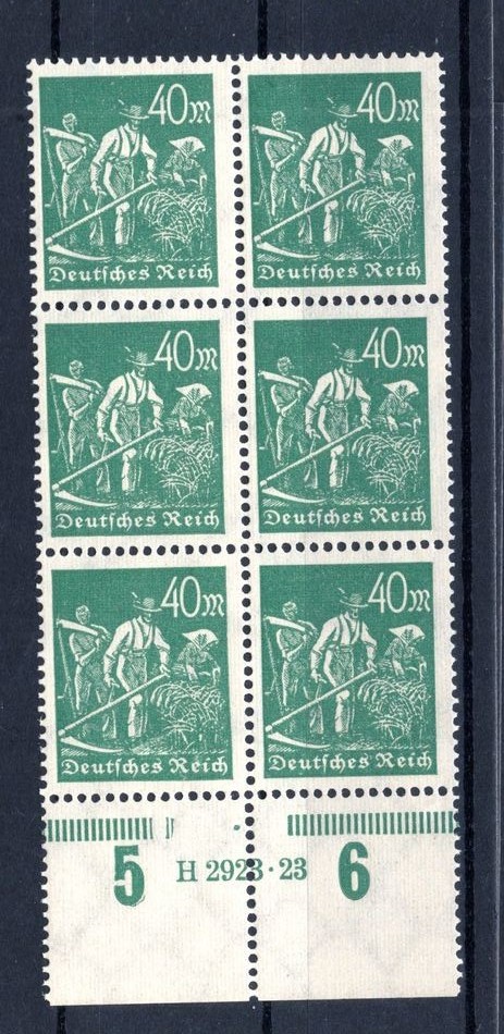 DR-Infla 244III ABART MNH Postfresh BPP 150EUR BPP-Signature (GA5168