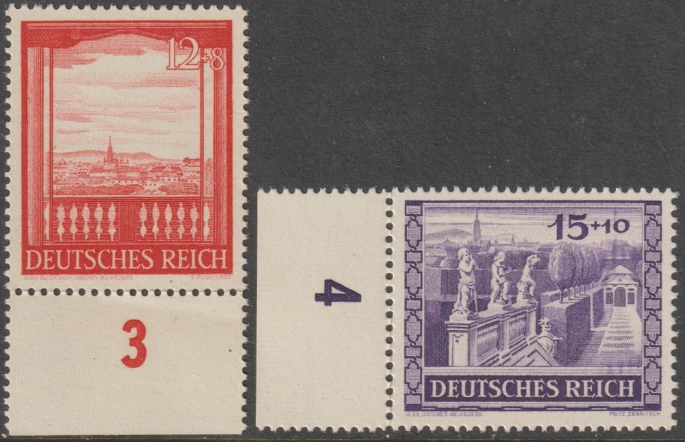 EDSROOM-20036 Germany B198-199 MNH 1941 Complete Vienna Fair CV$9.75