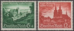 EDSROOM-22837 Germany B174-B175 MNH 1940 Complete Reunion-Malmedy CV$9.75