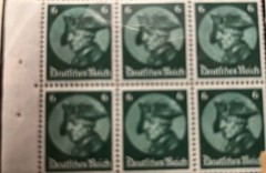 GERMANY EXPLODED MNH BOOKLET SCOTT #398–9 POTSDAM DAY 1933 1197 SEE SCANS