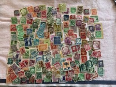 Lot #23 Germany Stamp Collection 190 Pcs Reich Berlin Inflation WWII Era