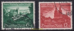 EBS Germany 1940 – Eupen & Malmedy German Again – Michel 748-749 – Used – (u2