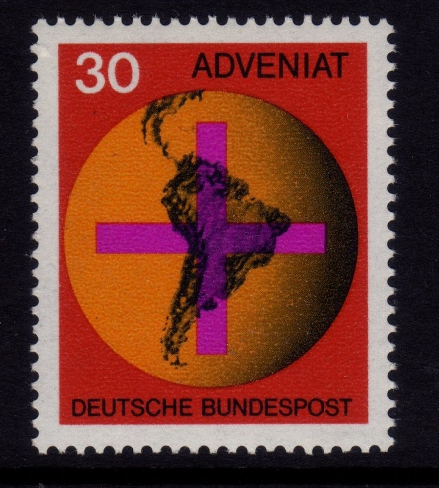 W Germany 1967 Adveniat SG 1450 MNH