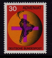 W Germany 1967 Adveniat SG 1450 MNH