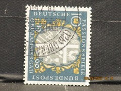 The listing is:(1)1960 Deutsche Passion Play 10 Pfennig Postage Stamp-LH