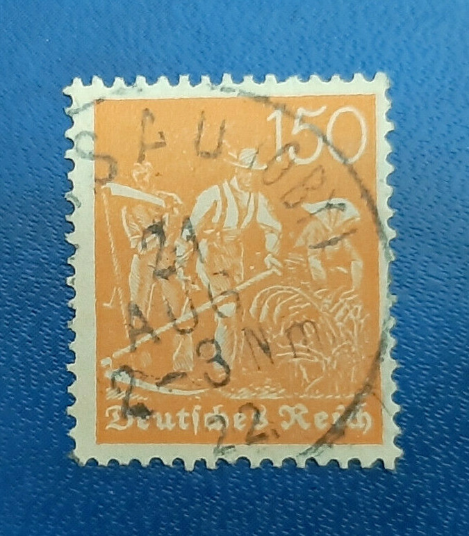 Germany Stamps Deutsches Reich 150 Pfennig Mi. Nr. 189 (18039)