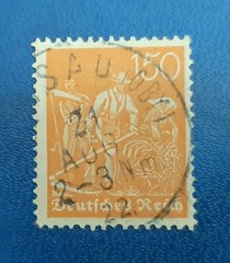 Germany Stamps Deutsches Reich 150 Pfennig Mi. Nr. 189 (18039)