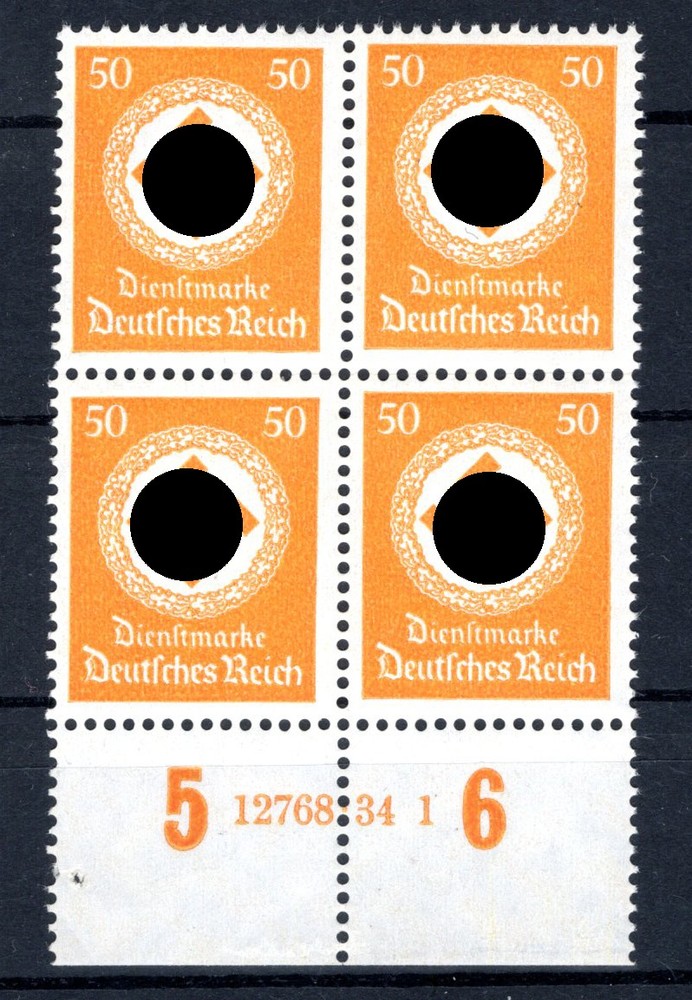DR-Dienst 143HAN Mint Never Hinged (GA2052 Germany Service Stamp