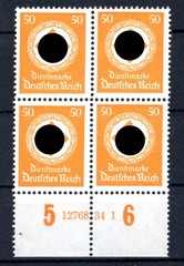 DR-Dienst 143HAN Mint Never Hinged (GA2052 Germany Service Stamp