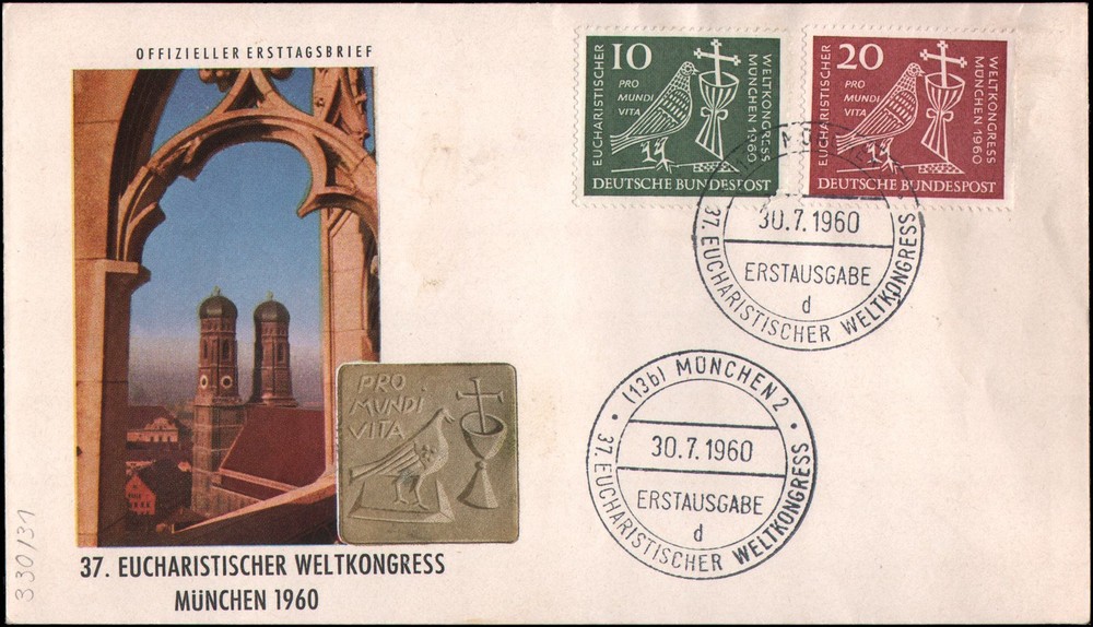 FDC, 1960, Munich
