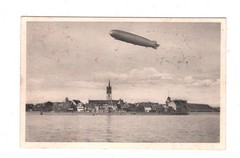 GRAF ZEPPELIN *SAAR* Air Mail Card UNGARNFAHRT 1931 Hungary Budapest KZ37