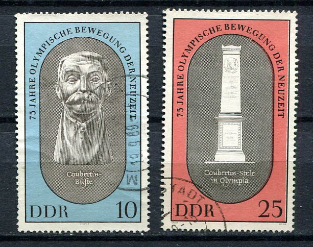 Germany – DDR : Olymmpia Revival set from 1969 – used