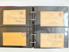 Saxony Briefe-Sammlung Vorphila – German Reich Approx. 200 Piece IN 2 Albums