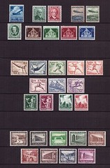U0084) Fantastic Lot Reich 1936 MNH Original Gum, Mi 603, 609-616, 634-642…..