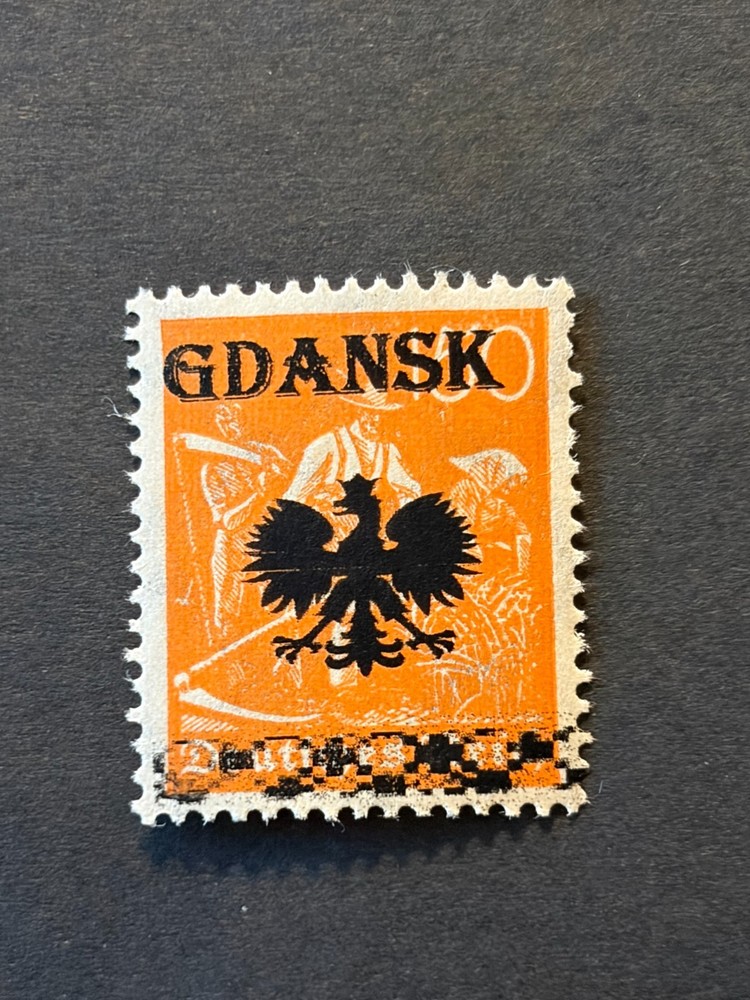 Germany WWI German Occ. (POLAND/GDANSK) 150 Mark MNH /s17 #526