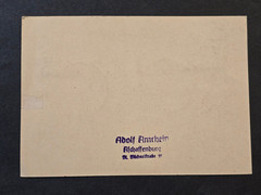 WW2 Nazi German Third Reich Cover Peter Rosegger Stamps Special Bday Cancel 1939