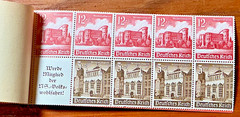 WWII Nazi German Third Reich NSDAP WHW Winterhilfswerk Stamp Booklet MNH 1935