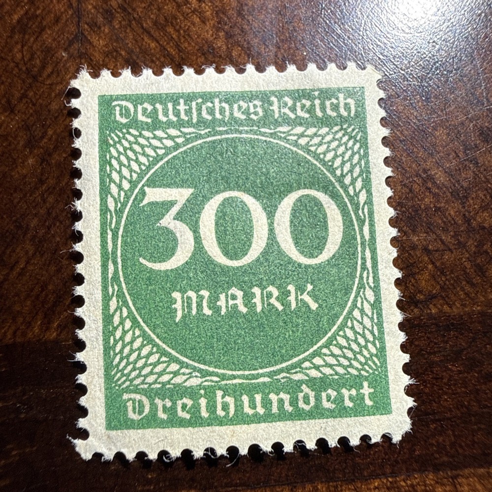 GERMAN Stamp 300 MARK 1923 MNH