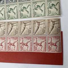 1936 Deutsches Reich Berlin Olympics Stamp Booklet Sheet MNH German