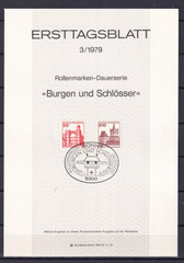 Bundesrepublik ETB 995/98 from Castles and Palaces set