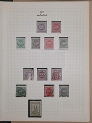 Germany 1921-23 Collection Inflation Hingless x24 Pages Used Mint SG Ring Album