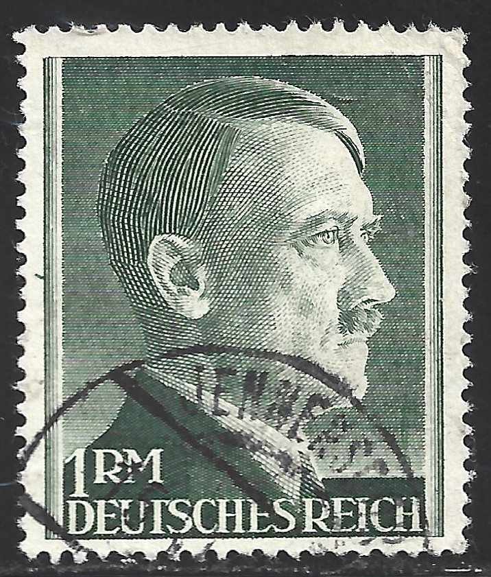 Germany, Scott #524, 1m Adolph Hitler, Used