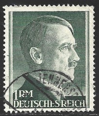 Germany, Scott #524, 1m Adolph Hitler, Used