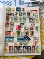 Germany (mostly DDR) Used Stamp Collection Lot in Stockbook (some duplicates)
