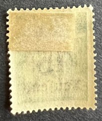 Stamp 1923 Germany Deutsches Reich 15 SAUFEND Overprint 15-40 MK Unused