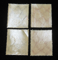 Germany Stamps Scott 177-180 Deutsches Reich Post Horn 1921 Set of 4 Mint
