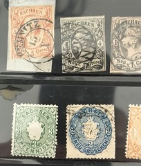 GERMANY – Saxony Nice Selection Of Better Stamps – High CV