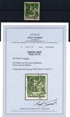 BPP Attested 137II DR-Inflation Closed BPP Signed 1000EUR (GA5114