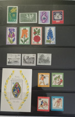 Germany Berlin 1976 Complete Stamp Year Set MNH Mint Never Hinged 15 Stamps & SS