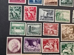 WW2 Nazi German NSDAP Third Reich Stamp Collection Many Sets! HI CV
