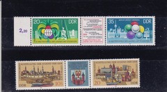 DDR MNH ** 2343-4 2345-6 Scott 1924-5 1933-4 Se-tenants from 1978